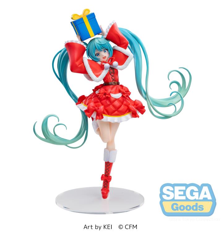 SEGA LUMINASTA FIGURE HATSUNE MIKU CHRISTMAS 2024 SEGA LUMINASTA FIGURE HATSUNE MIKU CHRISTMAS 2024